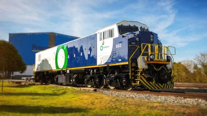 澳大利亚投入使用配备全球最大车载移动电池的电力机车